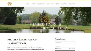 Rogue Valley Country Club - Medford, OR - Login