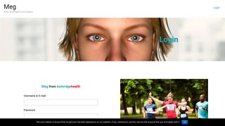 Login | Meg - Tonbridge Health
