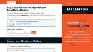 MegaMates Customer Portal
