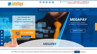 Corporate Payroll Software Ireland & UK - MegaPay by Intelligo