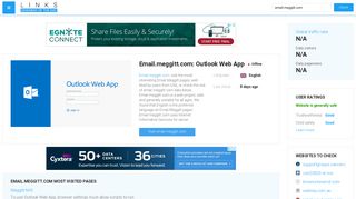 Visit Email.meggitt.com - Outlook Web App.