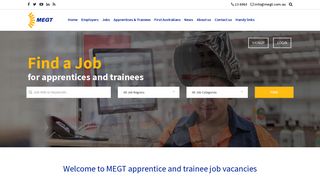 Apprentice and trainee job vacancies | MEGT (Australia) Ltd