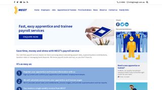 Fast, easy apprentice and trainee payroll services | MEGT (Australia) Ltd