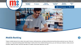 Mobile Banking - Michigan - Meijer Credit Union