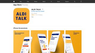 ALDI TALK on the App Store - iTunes - Apple
