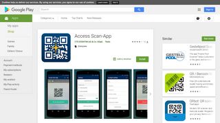 Access Scan-App – Apps bei Google Play