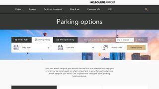 Melbourne Airport - Melbourne Airport Parking | Tullamarine Airport ...