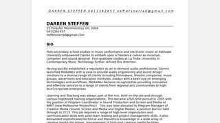Darren Steffen | Melbourne Polytechnic - Academia.edu