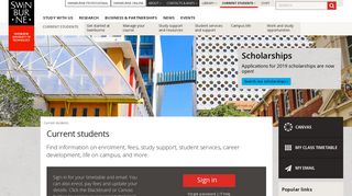 Current Students | Swinburne University, Melbourne