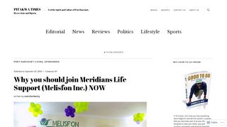 Why you should join Meridians Life Support (Melisfon Inc.) NOW ...