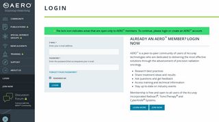 Login | Accuray Exchange