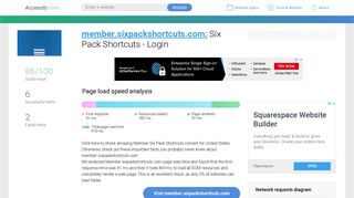 Access member.sixpackshortcuts.com. Six Pack Shortcuts - Login