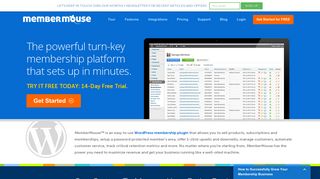 MemberMouse - WordPress Membership Plugin