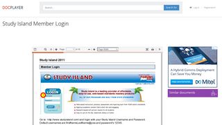 Study Island Member Login - PDF - DocPlayer.net