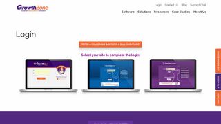 GrowthZone/ChamberMaster Membership Software Login - GrowthZone