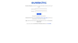 Eurelectric MemberNet - Logon