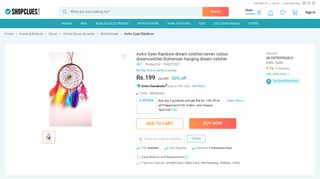 Buy Astro Gyan Rainbow dream catcher/seven colour dreamcatcher ...