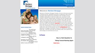 Members Mortgage - Home