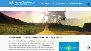 Members Trust Center - Owned by America's Credit Unions