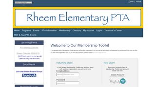 Our Membership Toolkit - Rheem PTA