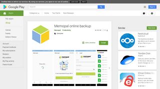 Memopal online backup - Apps on Google Play
