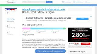 Access memployees.sportsdirectservices.com. Sports Direct Extranet ...