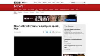 Sports Direct: Former employees speak out - BBC News