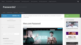 Men.com Password | PasswordsZ