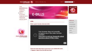e-Bills - Menatelecom - Internet Wifi Wimax Broadband International ...