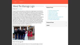 Mend The Marriage Login - Mend The Marriage - Clintonpelletier.com