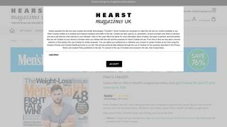 Men's Health Magazine Subscription | Hearst UK Official Online Store