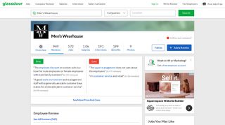 Men's Wearhouse - TMW Lets down the average employee | Glassdoor
