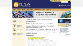 Register - Mensa International