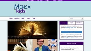 Mensa for Kids - Mensa for Kids