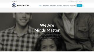 Minds Matter – Transforming the lives of accomplished high school ...