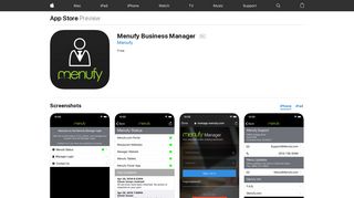 Menufy Business Manager on the App Store - iTunes - Apple
