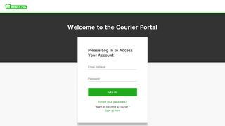 Menulog Courier Portal