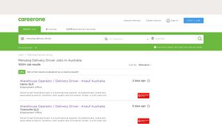 Menulog+delivery Driver Jobs In Australia | CareerOne
