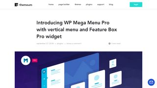 Introducing WP Mega Menu Pro with vertical menu and Feature Box ...