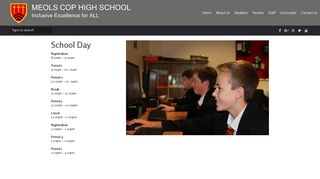 Meols Cop High School - School Day
