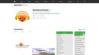 MeraGana Karaoke on the App Store - iTunes - Apple