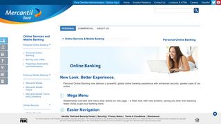 Personal Online Banking - MercantilBank
