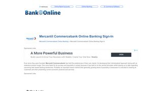 Mercantil Commercebank Online Banking Sign-In - Bank Online