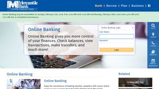 Online Banking - Mercantile Bank