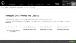 Mercedes-Benz Finance & Leasing | Mercedes-Benz Retail Group