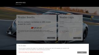 Mercedes-AMG: AMG PRIVATE LOUNGE: Log-In