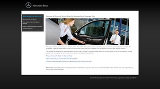 Mercedes-Benz UK | Electronic Service Sheet