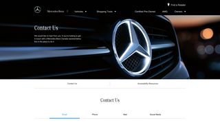 Contact Us | Mercedes-Benz