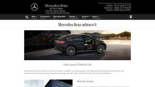 Mercedes-Benz mbrace® | Mercedes-Benz of Tri-Cities