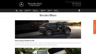 Peoria Mercedes Service - MBrace | Mercedes-Benz of Bloomington